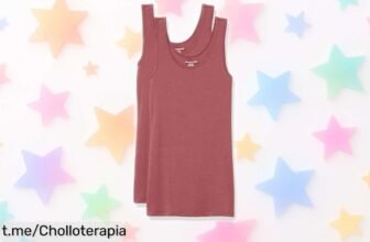 Camiseta de tirantes entallada Amazon Essentials en pack de 2: calidad y estilo únicos a un precio de ganga que no querrás dejar escapar. ¡Consígelas ya!