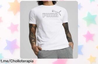 Camiseta unisex Puma ESS Logo Tee a precio de risa, perfecta para cualquier ocasión. No te quedes sin la tuya y pon estilo en tus días ¡Date prisa!