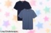 Camisetas ajustadas de manga corta Amazon Essentials, pack de 2 a precio loco: estilo básico y durabilidad al alcance de tu mano, ¡no pierdas esta gran oportunidad!