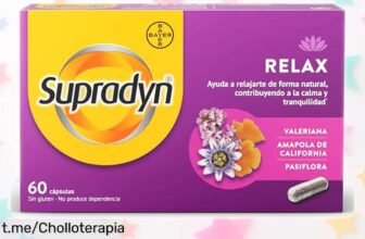 Cápsulas Supradyn Relax con Valeriana: el super chollo para lograr un descanso reparador y dejar atrás la irritabilidad. ¡Date prisa, tu tranquilidad te espera!