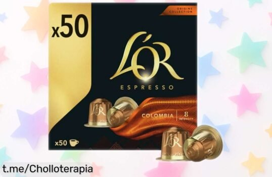 Cápsulas de café LOR Espresso Colombia, pack de 50 a precio loco: sabor suave y especiado que te encantará en cada sorbo. ¡No pierdas la oportunidad y disfruta ahora!