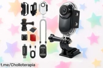Captura cada aventura con la cámara deportiva Full HD 1080P Frelisty Mini a un precio rebajado, ¡no dejes escapar este ofertón que hará vibrar tus recuerdos!