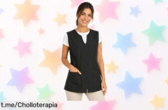 Casaca de mujer sin mangas Etrexonline en color negro, ¡super chollo! Práctica y fácil de combinar a precio de ganga, no te quedes sin la tuya antes que vuelen.