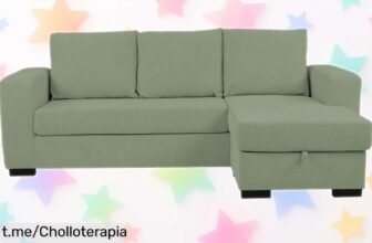 Chaise longue reversible GEORGY, estilo y calidez en tu salón a un precio de escándalo que no podrás dejar escapar para esos momentos de relax únicos.