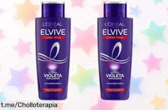 Champú L'Oréal Paris Elvive para matizar rubios y canas, ¡rebajado! Dale brillo a tu color con este super chollo que no te querrás perder.