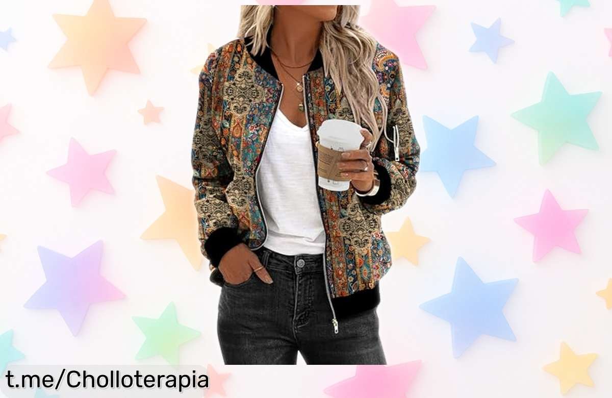 Chaqueta bomber corta para mujer Zeagoo, ¡rebajada en un precio de escándalo! Lúcela con estilo y marca la diferencia antes de que se agote esta oportunidad única.