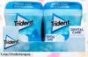 Chicles de menta TRIDENT Dental Care, pack de 6 para un aliento fresco y dientes sanos: ¡rebaja increíble que no puedes dejar pasar!