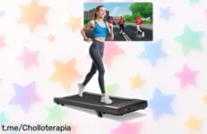 Cinta de correr compacta Copant con pantalla LCD y mando a distancia, ahora a precio loco: ¡entrena en casa ocupando poco espacio y muévete cada día!