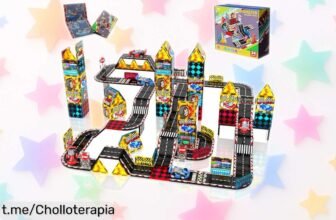 Circuito de carreras magnético Magneverse con 34 bloques: un super chollo para que tus peques jueguen, creen y se diviertan. ¡Aprovecha esta oferta única antes de que desaparezca!