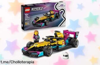 Coche de carreras LEGO Speed Champions para construir y jugar, incluye minifigura y accesorios, ¡descuento brutal que hará feliz a cualquier fanático!