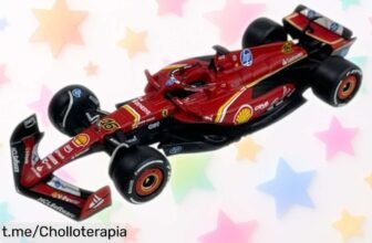 Coche de colección Bburago Ferrari SF24 de Charles Leclerc a escala 1:43, ¡rebajado con un precio loco! No te quedes sin esta réplica llena de detalles que hará vibrar a cualquier fan.