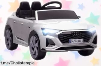 Coche eléctrico infantil Audi Q8 etron Sportback de AIYAPLAY a precio loco, diversión asegurada con mando remoto y música: ¡no dejes escapar este chollazo para los peques!