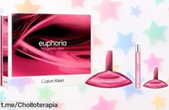 Cofre de perfume Euphoria Magnetic Elixir de Calvin Klein: un regalazo con aroma intenso, ¡ahora a un precio de escándalo que no puedes dejar escapar!