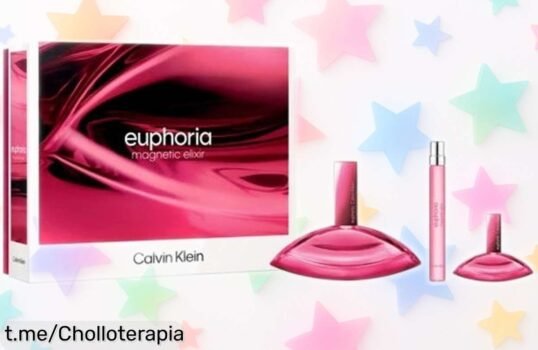 Cofre de perfume Euphoria Magnetic Elixir de Calvin Klein: un regalazo con aroma intenso, ¡ahora a un precio de escándalo que no puedes dejar escapar!