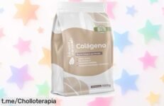 Colágeno hidrolizado en polvo de 1,5 kg con vitamina C: descargamos el precio para que tu piel brille a lo grande. ¡No dejes pasar esta oportunidad única!