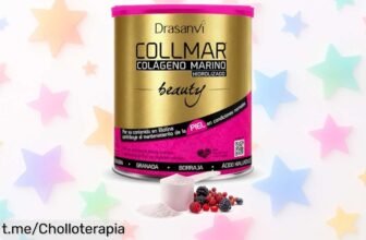 Colágeno marino Drasanvi Collmar Beauty con vitamina C y ácido hialurónico al mejor precio loco, ¡dale a tu piel el brillo que se merece antes de que acabe este super chollo!