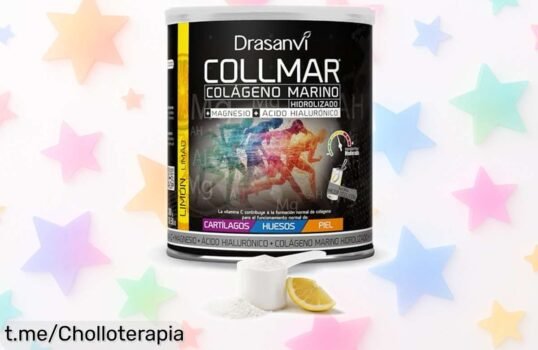 Colágeno marino hidrolizado Drasanvi: Cuida tu piel, huesos y cartílagos con este super chollo de 300 g. ¡Hazte un favor y dale sabor a tu bienestar hoy!