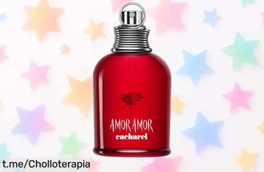 Colonia afrutada y floral Cacharel Amor Amor: ¡Aprovecha este ofertón para lucir un aroma joven y apasionado que dejará huella! Recomendada para ti o ese ser especial.