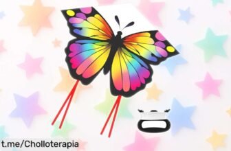 Cometa mariposa grande de Flintronic, modelo Mariposa Negra: ¡Ese planazo familiar en el aire a precio de ganga te está esperando!