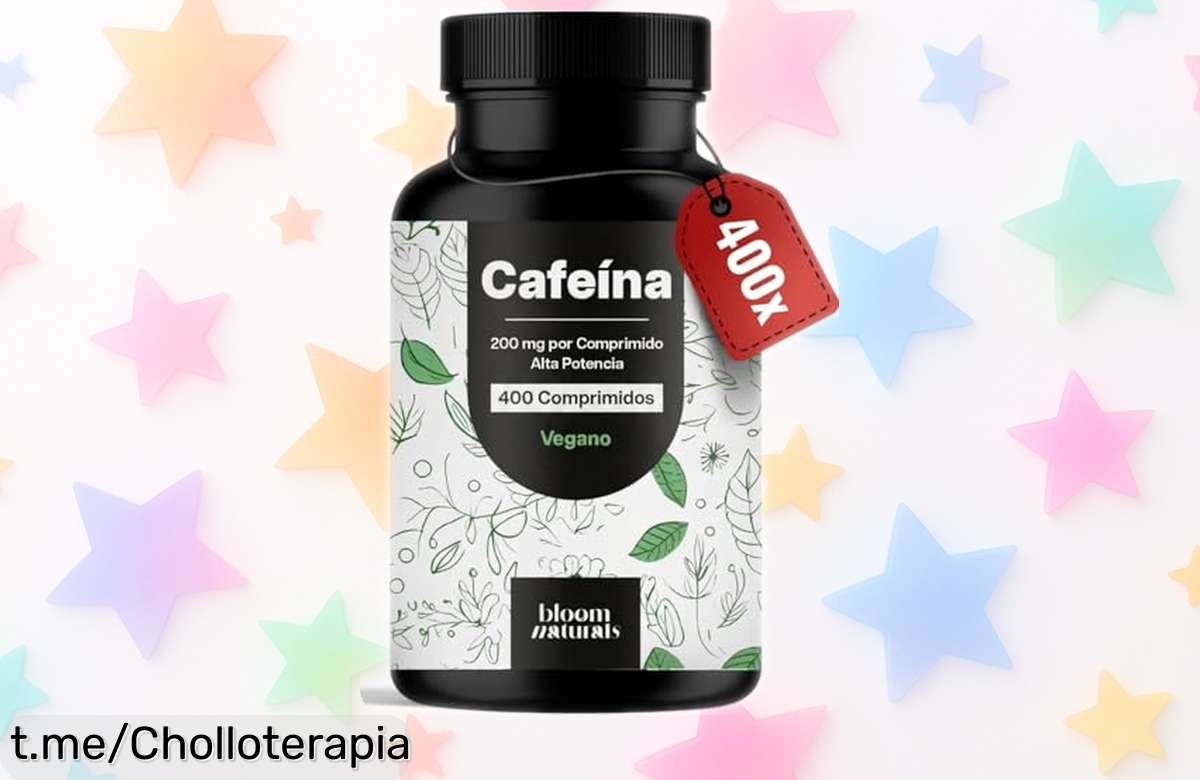 Comprimidos de cafeína ultra potente, la mejor energía al alcance: ¡400 unidades con 200 mg cada una a un precio descomunal que no podrás dejar escapar!