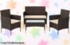 Conjunto de muebles de jardín SONGMICS que transforma tu patio en un refugio perfecto a precio de ganga, ¡no te pierdas este momentazo y relájate ya!