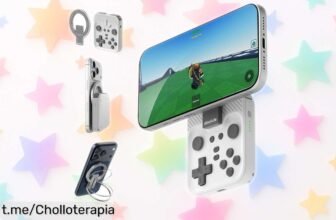 Controlador de juegos abxylute M4 SnapOn a precio loco: ¡no te pierdas la diversión portátil en cualquier dispositivo y vicia sin parar hasta 12 horas!