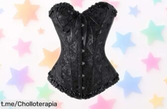 Corset reductor de cintura Genérico para marcar tu silueta en fiestas o Halloween, ¡aprovecha este chollazo y luce espectacular en cada evento!
