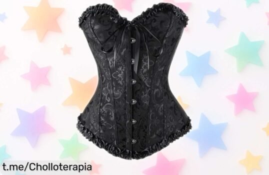 Corset reductor de cintura Genérico para marcar tu silueta en fiestas o Halloween, ¡aprovecha este chollazo y luce espectacular en cada evento!