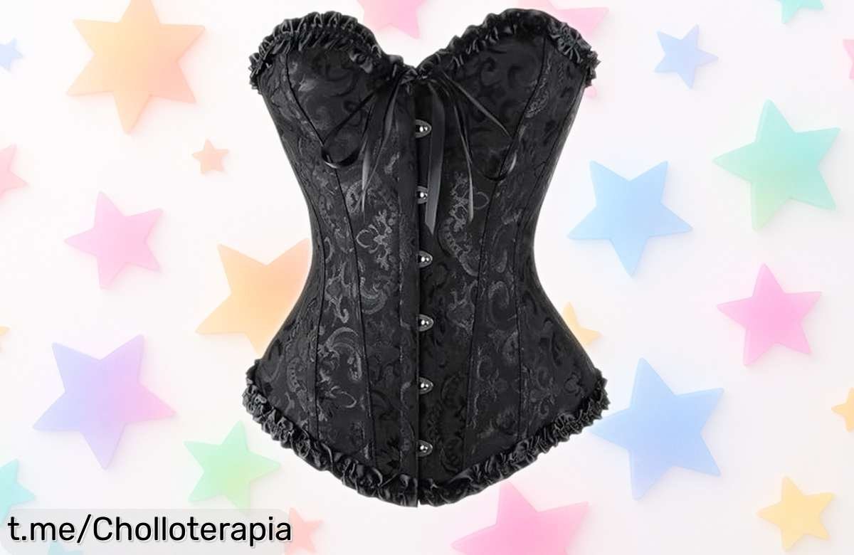 Corset reductor de cintura Genérico para marcar tu silueta en fiestas o Halloween, ¡aprovecha este chollazo y luce espectacular en cada evento!