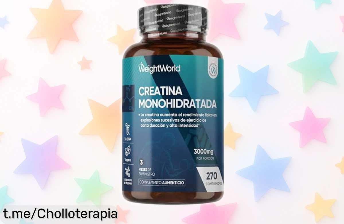 Creatina monohidratada 3000 mg, ¡un chollazo para potenciar tu rendimiento durante entrenamientos intensos! Aprovecha el precio rebajado y siente la energía en cada repetición.