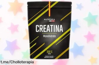 Creatina monohidrato 100% pura, el chollazo que te lleva al siguiente nivel en el gym: potencia tu rendimiento y aprovecha cada peso entrenando con energía desbordante.