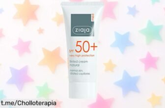 Crema facial con color SPF 50+ Ziaja Med a precio loco: ¡protege tu piel y dale un tono espectacular en un solo paso! ¡No dejes pasar este chollo limitado!