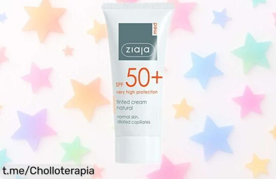 Crema facial con color SPF 50+ Ziaja Med a precio loco: ¡protege tu piel y dale un tono espectacular en un solo paso! ¡No dejes pasar este chollo limitado!