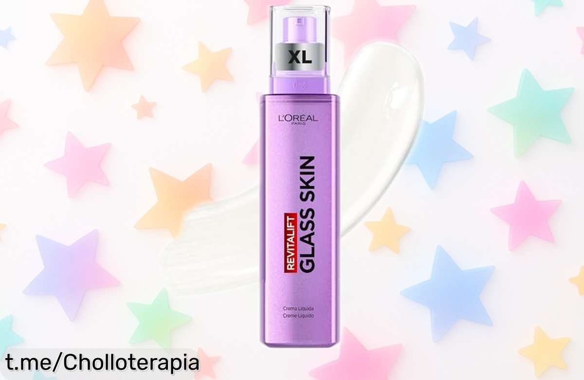 Crema hidratante L’Oréal Paris Revitalift Filler Glass Skin XL: ¡tu oportunidad de lucir una piel luminosa y suave a un precio increíblemente bajo! No te quedes sin la tuya.