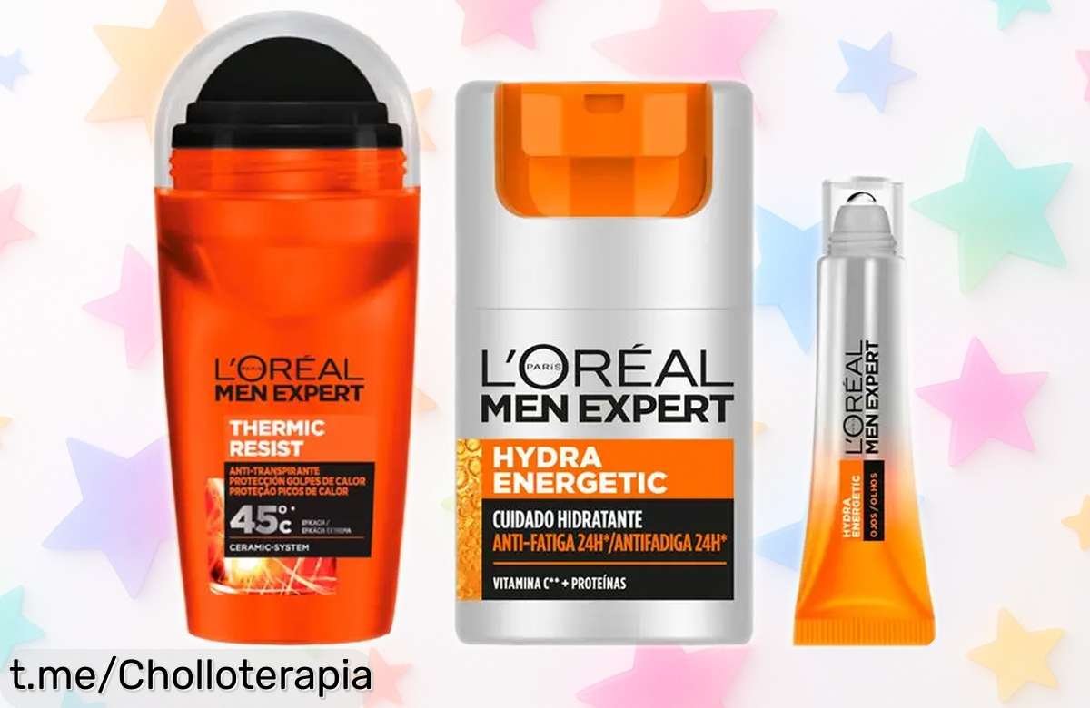 Cuida tu rostro y despierta tu mirada con el pack L’Oréal Paris Men Expert: un chollazo para combatir la fatiga, ¡aprovéchalo antes de que se agote!