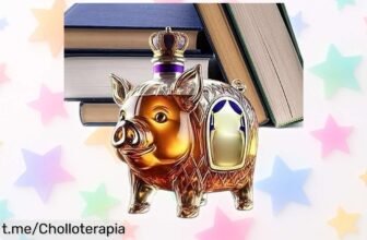 Decantador de whiskey cerdito 3D Pig con dispensador, un regalo original que animará tu bar y te encantará por su precio rebajado, ¡hazlo tuyo antes de que se agote!