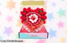 Deliciosa tarta de chuches en forma de corazón Belros, ¡un ofertón para alegrar tus celebraciones y compartir dulzura con quienes más amas!
