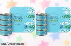 Delicioso bonito del norte en aceite de oliva by Amazon MSC, 2 packs de 4 latas: ¡un chollazo para tu despensa que hará feliz a todos en la mesa!