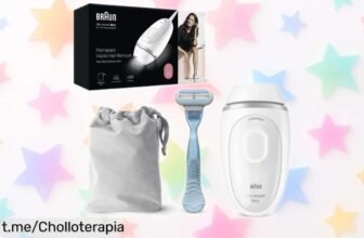 Depiladora IPL Braun Silk-expert Mini, un super chollo para lucir piel suave y olvidarte de la cuchilla. ¡Consíguela ya antes de que se agote!