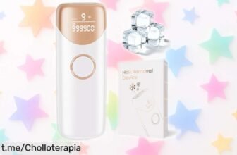 Depiladora láser IPL con enfriamiento para mujer, cuida tu piel mientras reduces el vello en casa; aprovecha el cupón y llévate este chollazo antes de que se acabe.