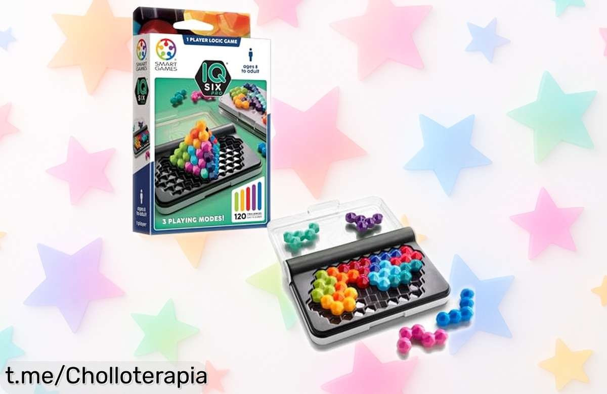 Desafía tu mente y diviértete con el juego de lógica SmartGames IQ Six Pro, ahora a precio deslumbrante: ¡miles de retos que te harán pensar y disfrutar al máximo!