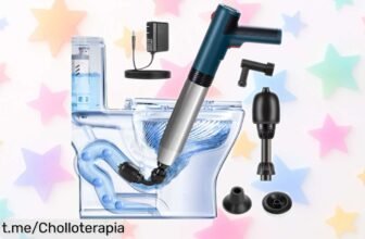 Desatascador eléctrico profesional que quitará tus atascos en un instante, aprovecha este precio de ganga antes de que se acabe y di adiós a los problemas con tus tuberías.