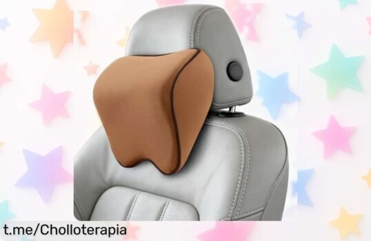 Descanso premium en viajes con la almohada cervical Alaoo 1PS: cuida tu cuello y disfruta cada kilómetro, ¡no dejes pasar este precio de ganga!