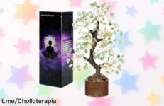 Descubre el árbol de la vida de cristal Vicloon para llenar tu hogar u oficina de buenas vibras, ¡aprovéchate del precio rebajado y regala armonía ya!