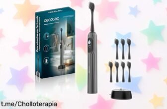 Descubre el cepillo de dientes eléctrico sónico Cecotec ToothCare UltraSonic PlatiniumSwing ¡Limpieza profunda y hasta 8 cabezales en un ofertón que no te puedes dejar escapar!