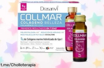 Descubre el colágeno líquido Drasanvi Collmar que transformará tu piel: hidratación y firmeza al mejor precio, ¡no te lo dejes escapar!