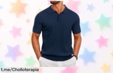 Descubre el elegante y versátil polo de hombre COOFANDY, ideal para cualquier ocasión; ¡aprovéchalo ahora que ha bajado de precio y siente la diferencia!
