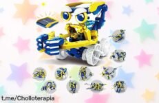 Descubre el kit de robótica solar Buoeuik: ¡11 robots diferentes para crear y aprender ciencia mientras te diviertes! Solo por tiempo limitado a un precio de ganga.