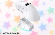 Descubre el ratón gaming inalámbrico A.JAZZ x MagicRefiner R1, super ligero y potente con 25.000 DPI, ¡aprovecha este ofertón que te dará libertad total para jugar!