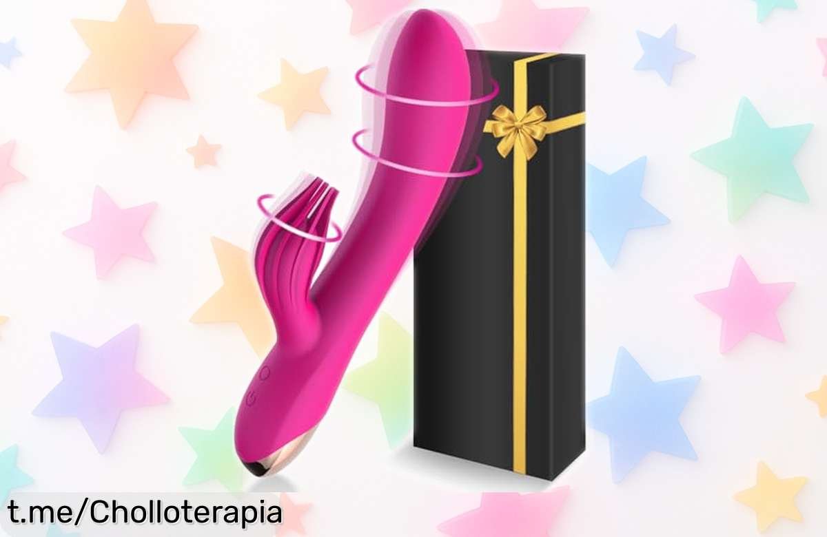 Descubre el vibrador doble motor de tu vida, con 10 modos y resistencia al agua: un chollo irresistible para el placer en pareja o a solas que no puedes dejar pasar.